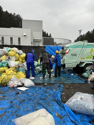 収集の様子1（珠洲市内）