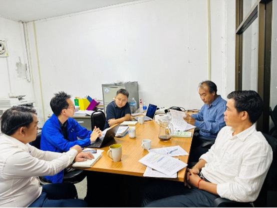 長期専門家によるOJT