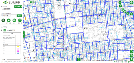 水道管管理図イメージ図