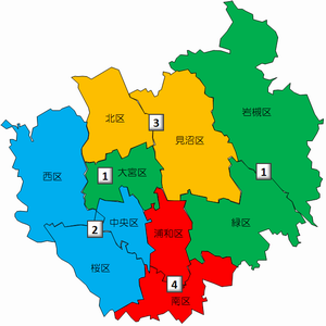 担当区域の地図