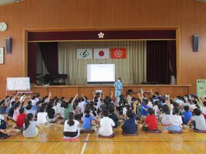 小学校水道教室の様子