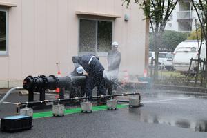 漏水修繕デモンストレーション2