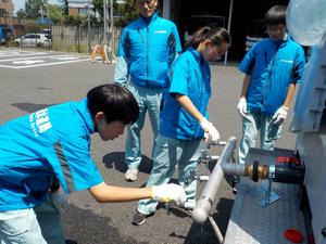 給水コンテナ完成