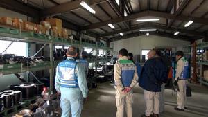 備蓄資材の確認