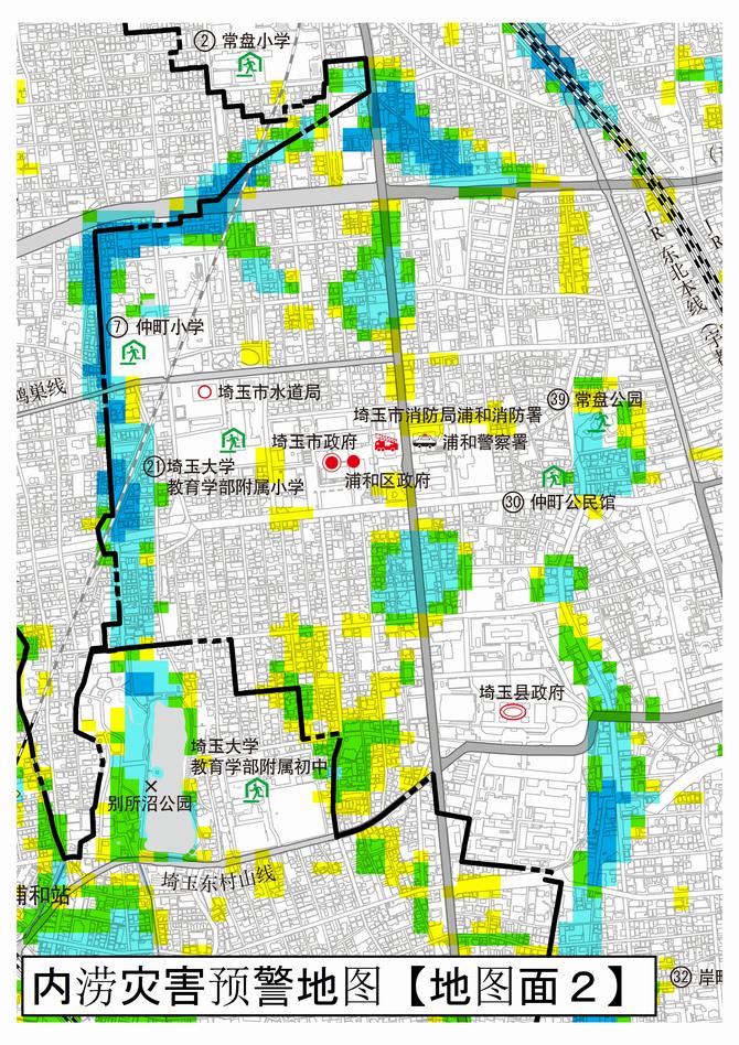 地図面（配色2）