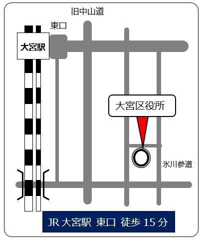 北部建設事務所地図