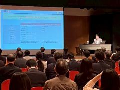 積水ソーラーフィルム株式会社の事例発表の様子