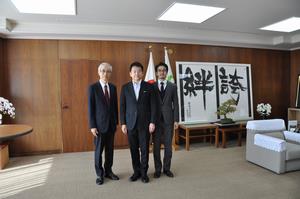浜中理事長訪問2