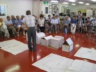 模型などを活用してまちづくりの理解を図りました