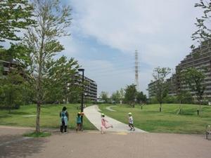 うねうね公園が特徴的な日進東地区