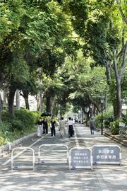 氷川参道歩行者専用化