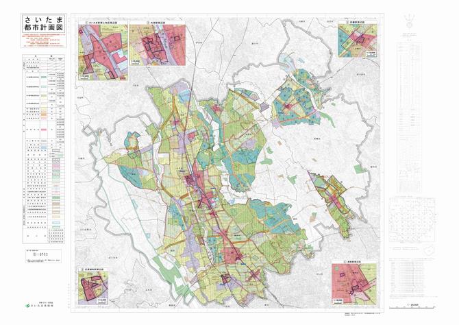 都市計画図