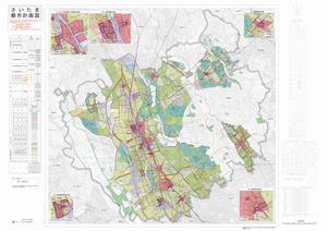 都市計画図（地図面）
