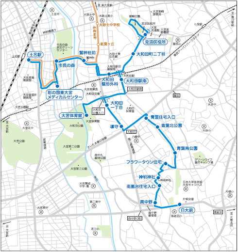 （変更後）運行ルート図