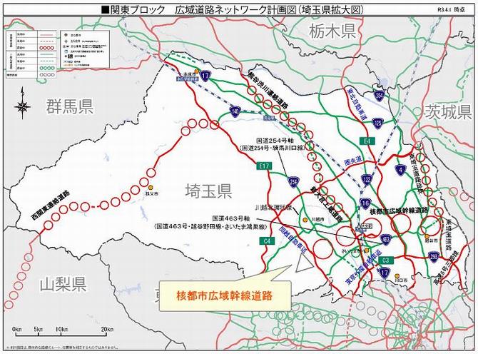 核都市広域幹線道路