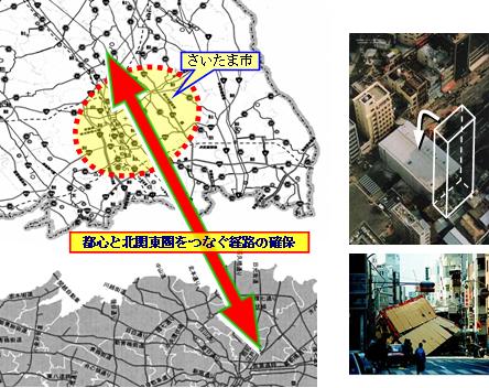 緊急輸送道路沿道の耐震化促進イメージ