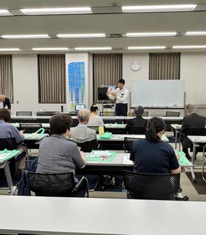 特殊詐欺被害防止対策セミナーの様子