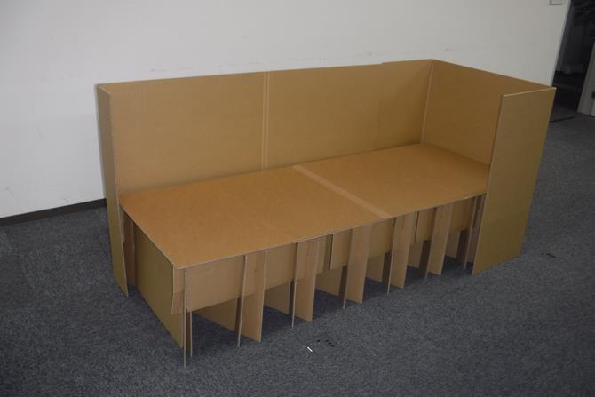 段ボールベッド