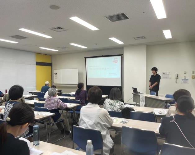 埼玉県警察犯罪被害者支援室の講演時写真