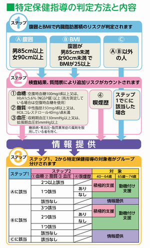 のびのび健診(特定健診)を受けてメタボリックシンドロームを知ろう！