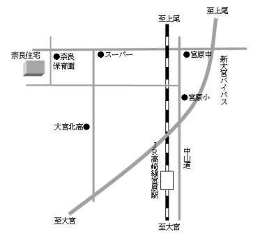 奈良住宅案内図