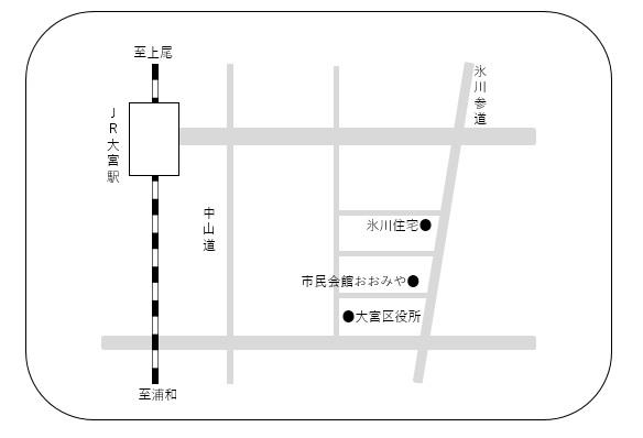 氷川住宅案内図