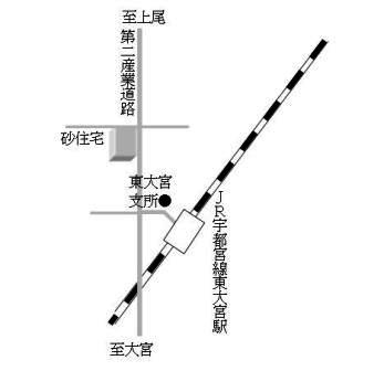 砂住宅案内図