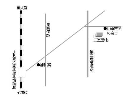 三室団地案内図