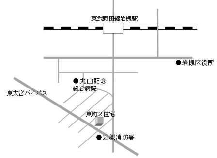 東町2住宅案内図