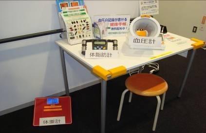 体重計などの写真