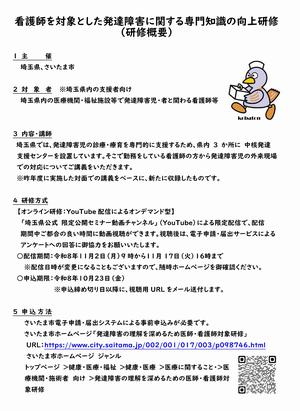 看護師向け研修概要