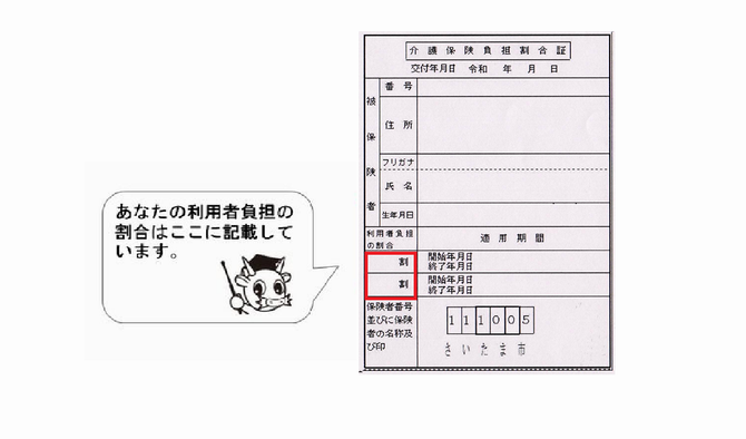負担割合証とヌゥ