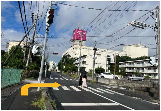 大宮西警察署西側交差点