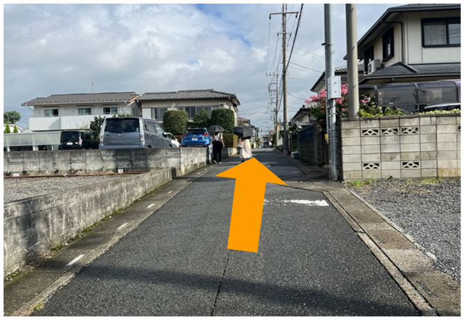大宮西警察署北側住宅街