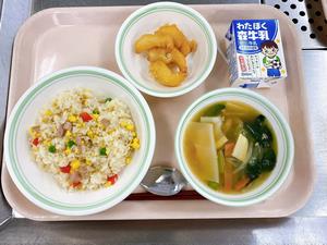 給食週間中学