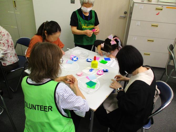 折り紙講習会_あさがお2.