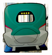 顔出しパネル（はやぶさ）
