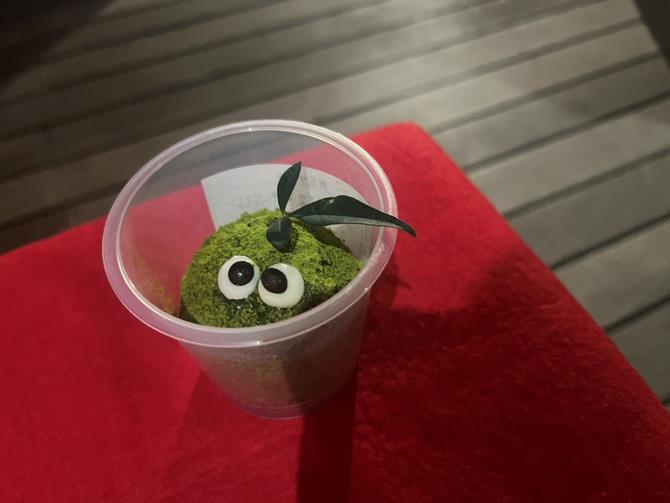 苔玉ケーキ