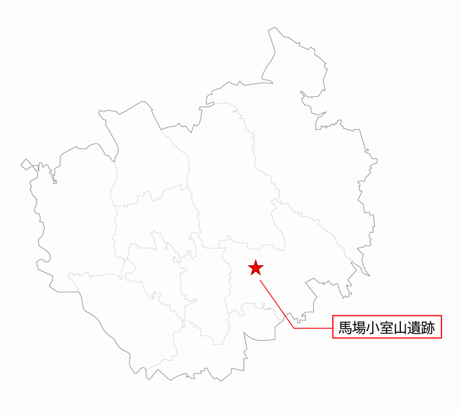 馬場小室山地図