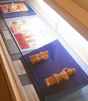 お土産用埴輪などの展示