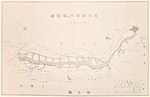 荒川廃川並び廃提図