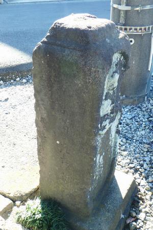 南辻の聖観音道標