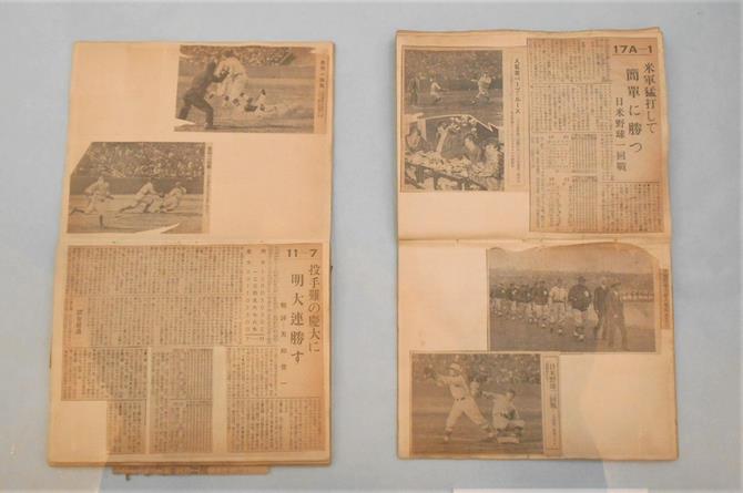 野球関係新聞記事スクラップ