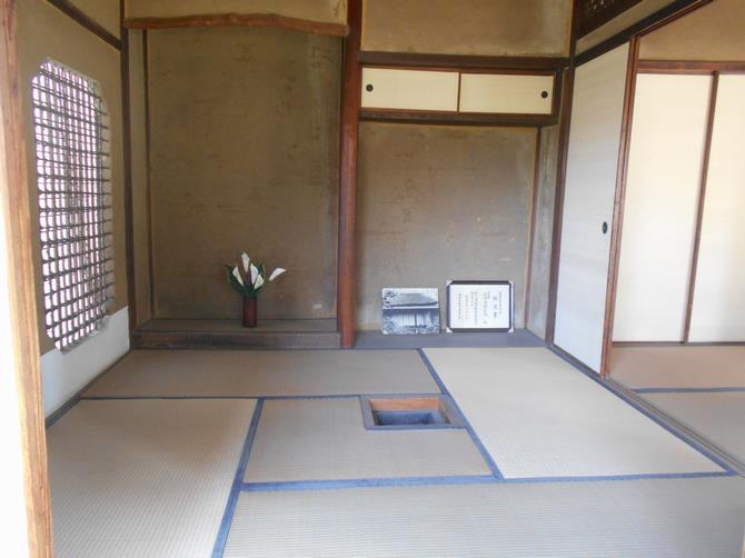 旧高野家離座敷内装写真