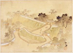 鵜首夕照