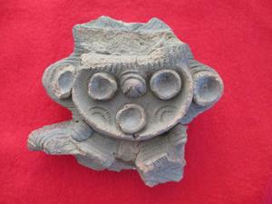 裏慈恩寺遺跡採集土偶（前）