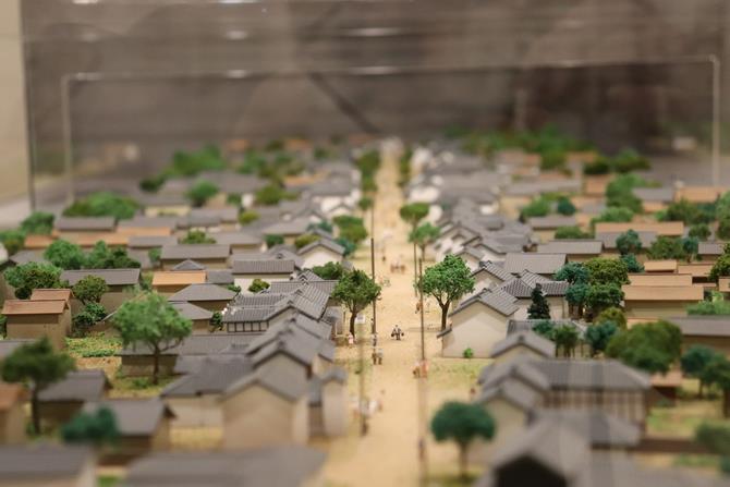 街道ジオラマ