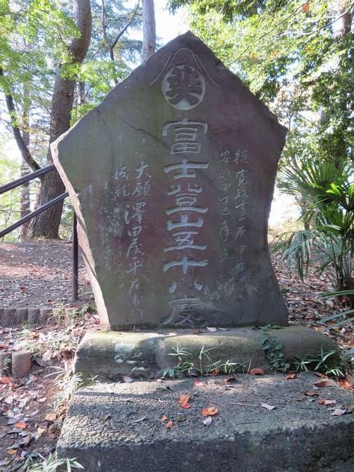 与野公園・富士塚