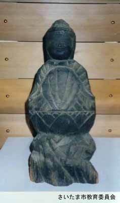 満蔵寺円空作阿弥陀像