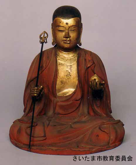 さいたま市／文化財紹介 興徳寺木造地蔵菩薩坐像